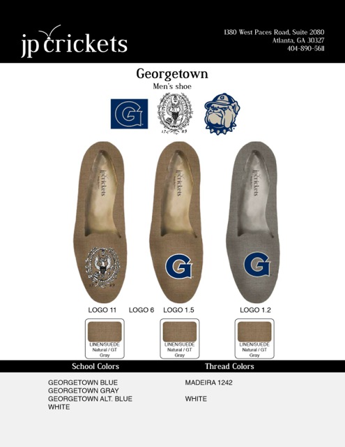 Georgetown University - Preppy mules and loafers  display picture 1