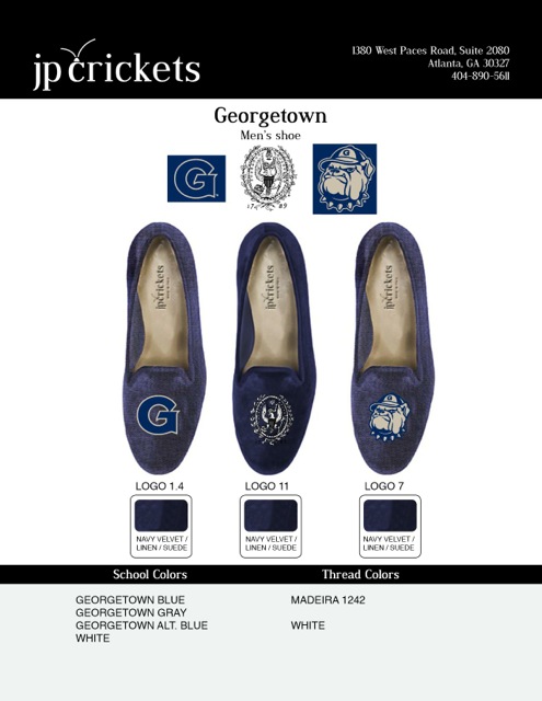 Georgetown University - Preppy mules and loafers  display picture 2