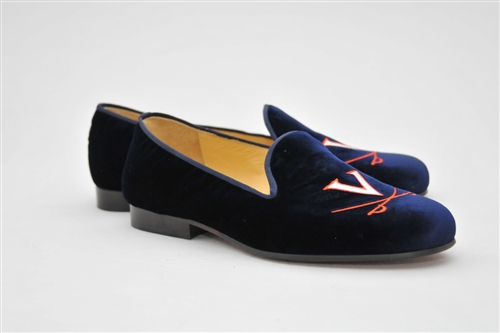 Men's VIRGINIA Blue Suede Shoe